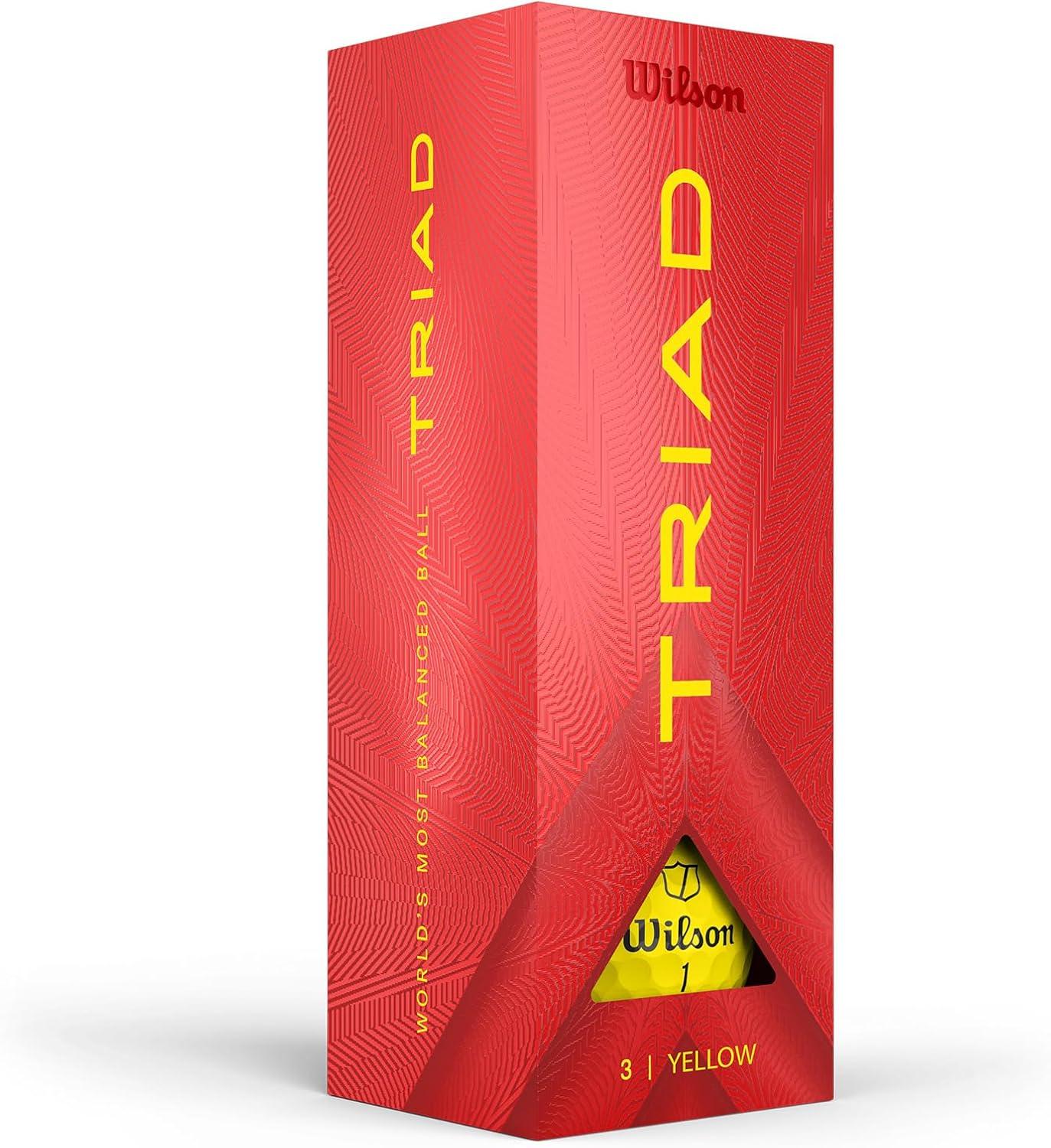 WILSON 2025 Triad Golf Balls: Precision, Spin & Value Reviewed