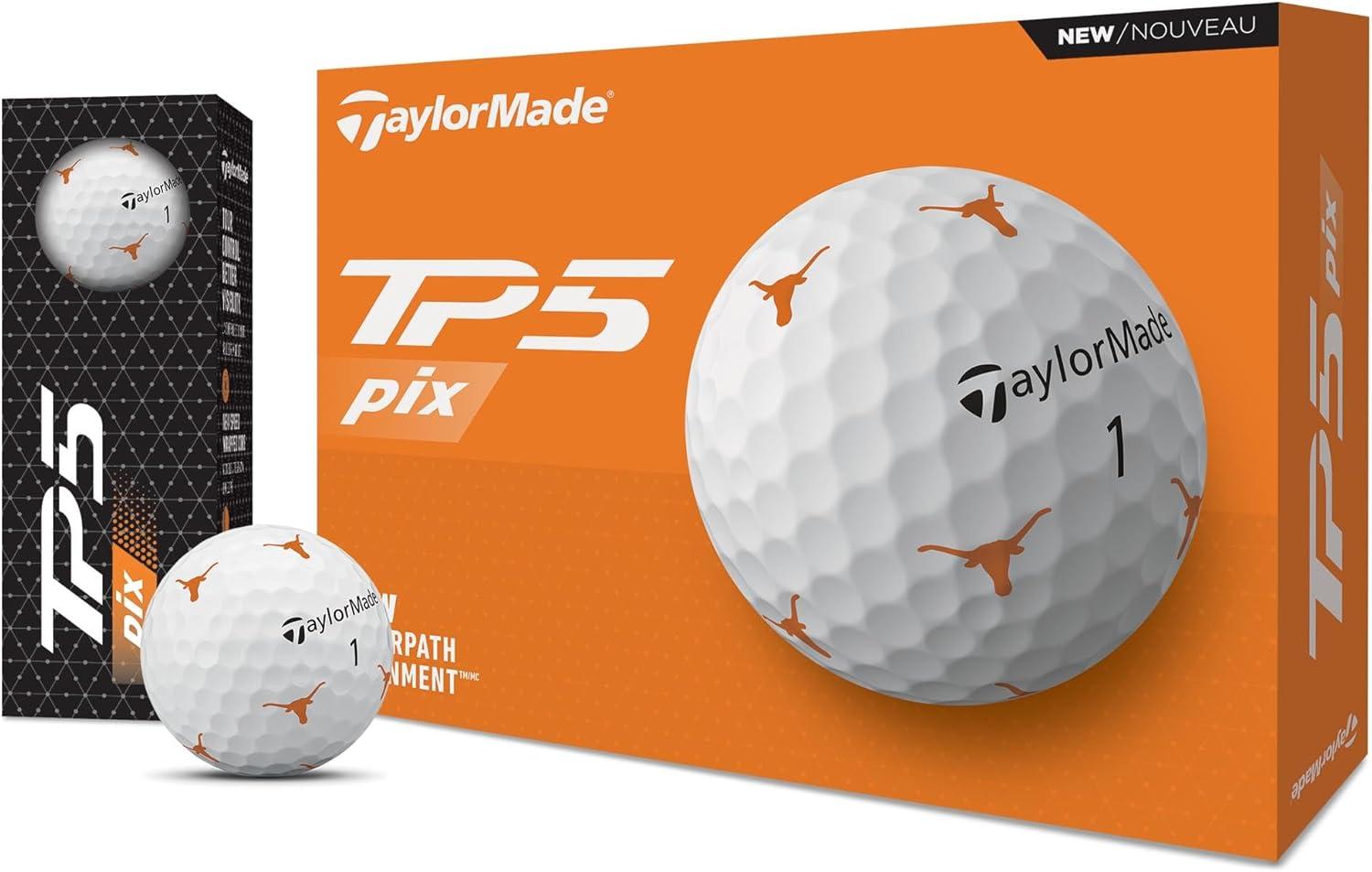 Top TaylorMade‍ Golf Balls 2024: TP5 &​ TP5 PIX Reviewed