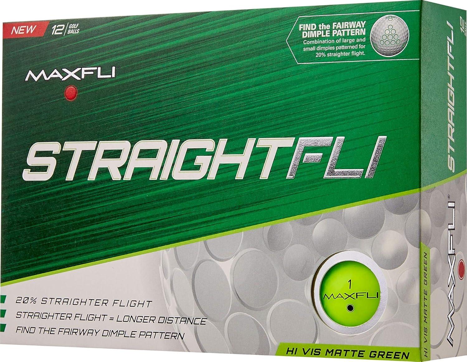 maxfli StraightFli Golf Balls: Precision, Visibility & Control Reviewed