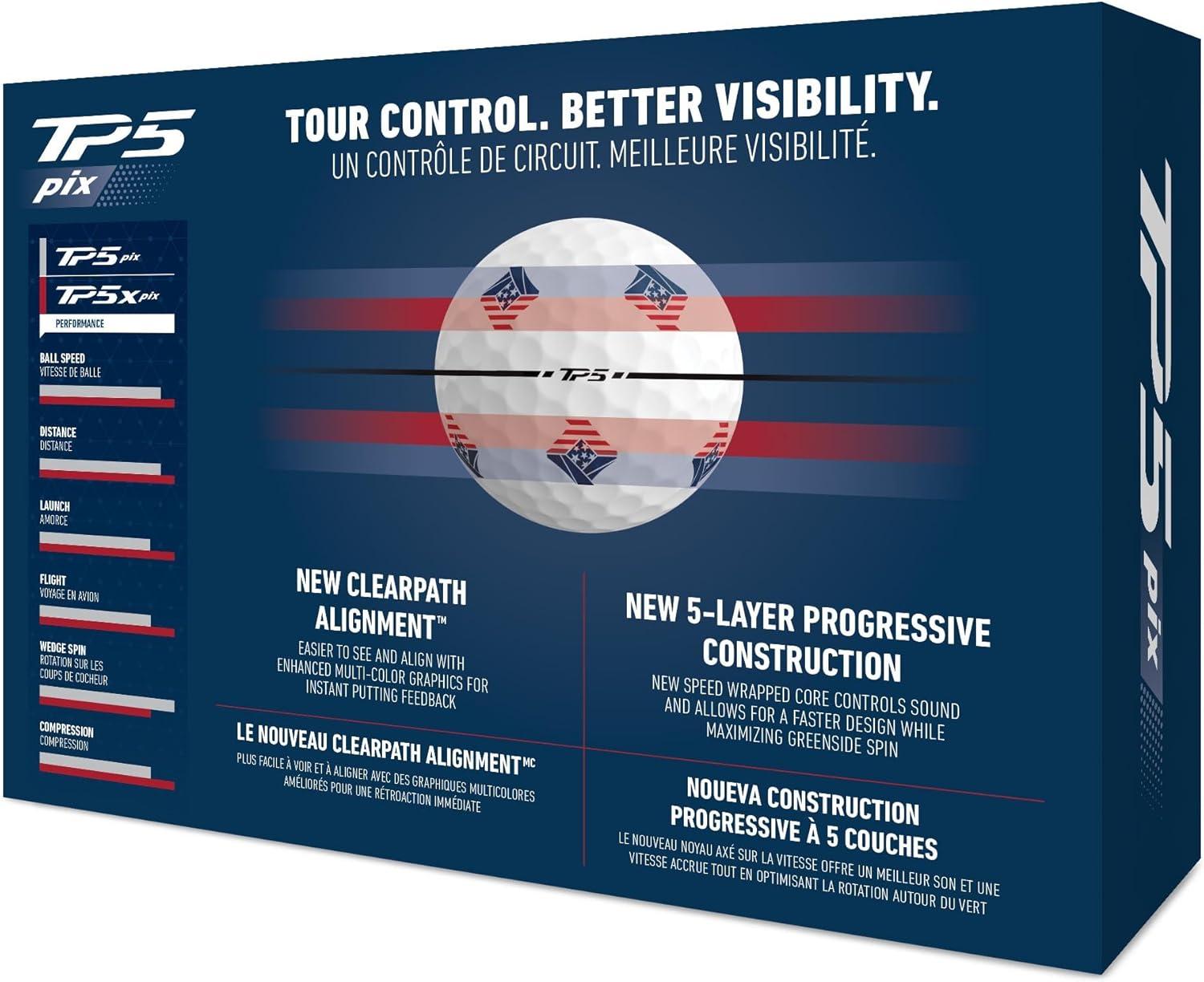 Top TaylorMade Golf Balls 2024: TP5 & TP5 PIX Reviewed