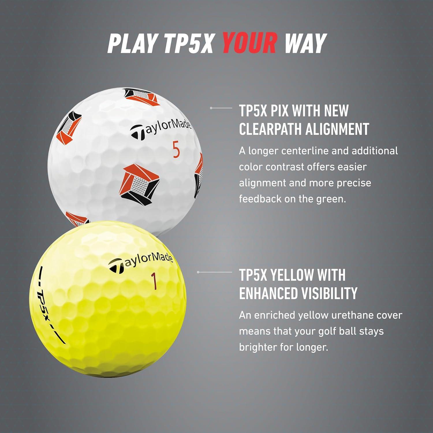 Top TaylorMade Golf TP5 Balls: Performance & Precision Reviewed
