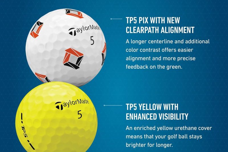 Top TaylorMade TP5 Golf Balls Reviewed: Distance & Durability Insights