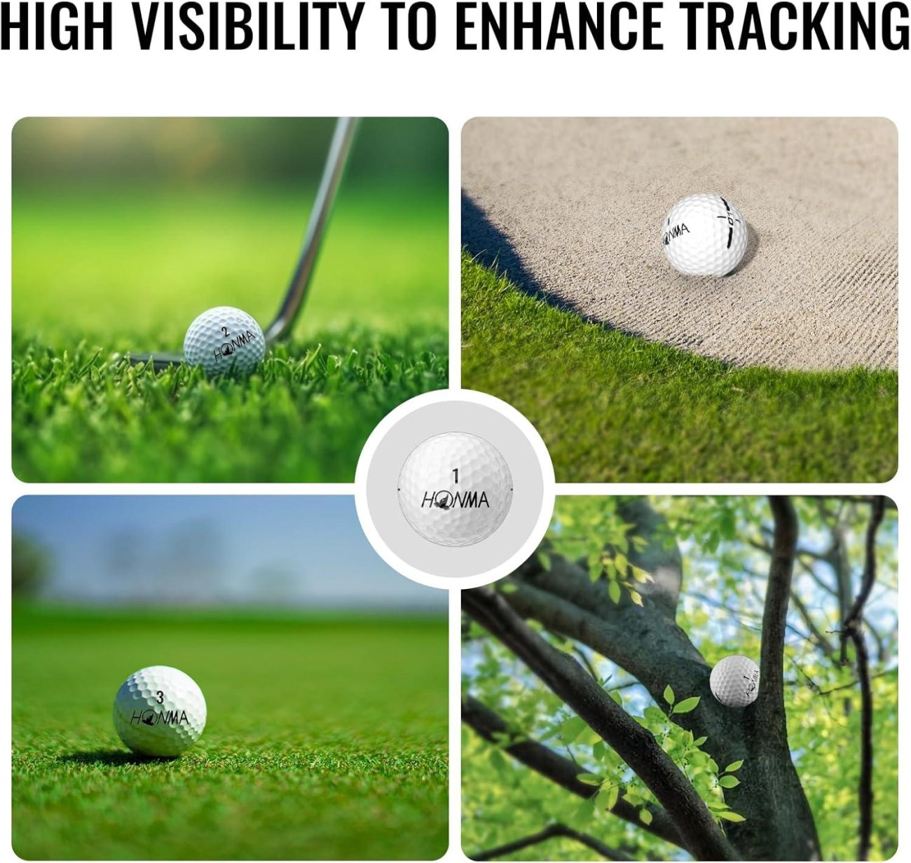 Top Honma D1 Distance Golf Balls for Beginners & Beyond