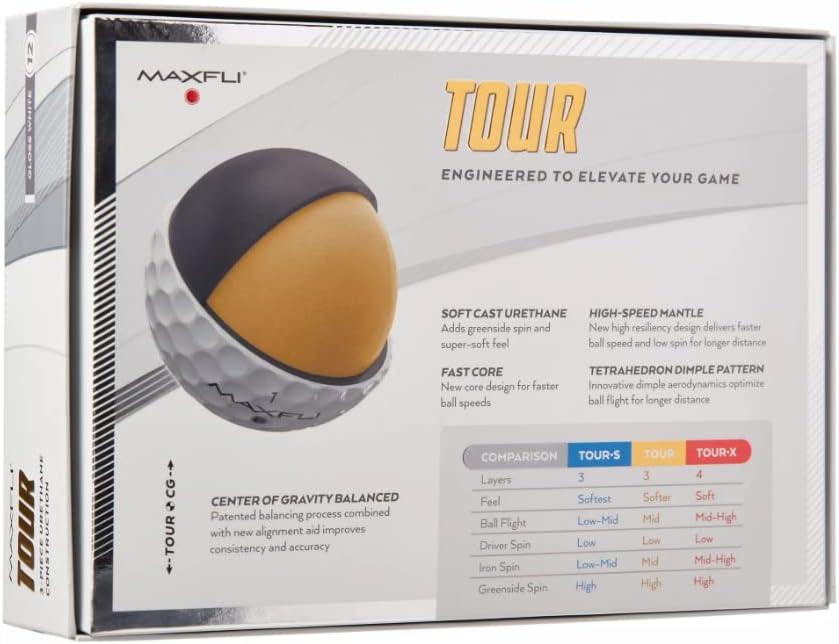 maxfli 2023 Tour Golf Balls Review: Precision meets Performance