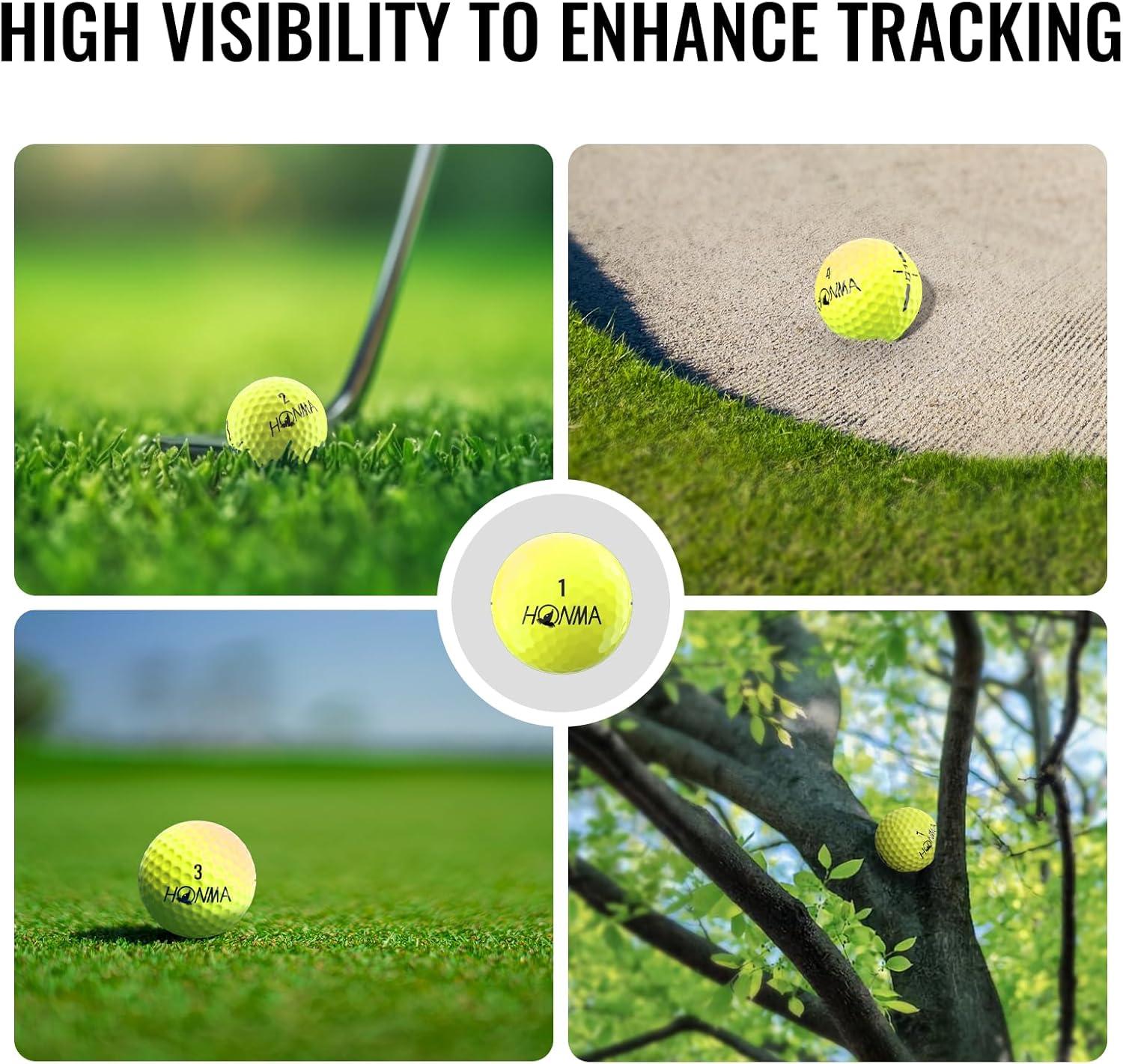 Top Honma D1 Distance golf balls for​ Soft Feel & Long Flight