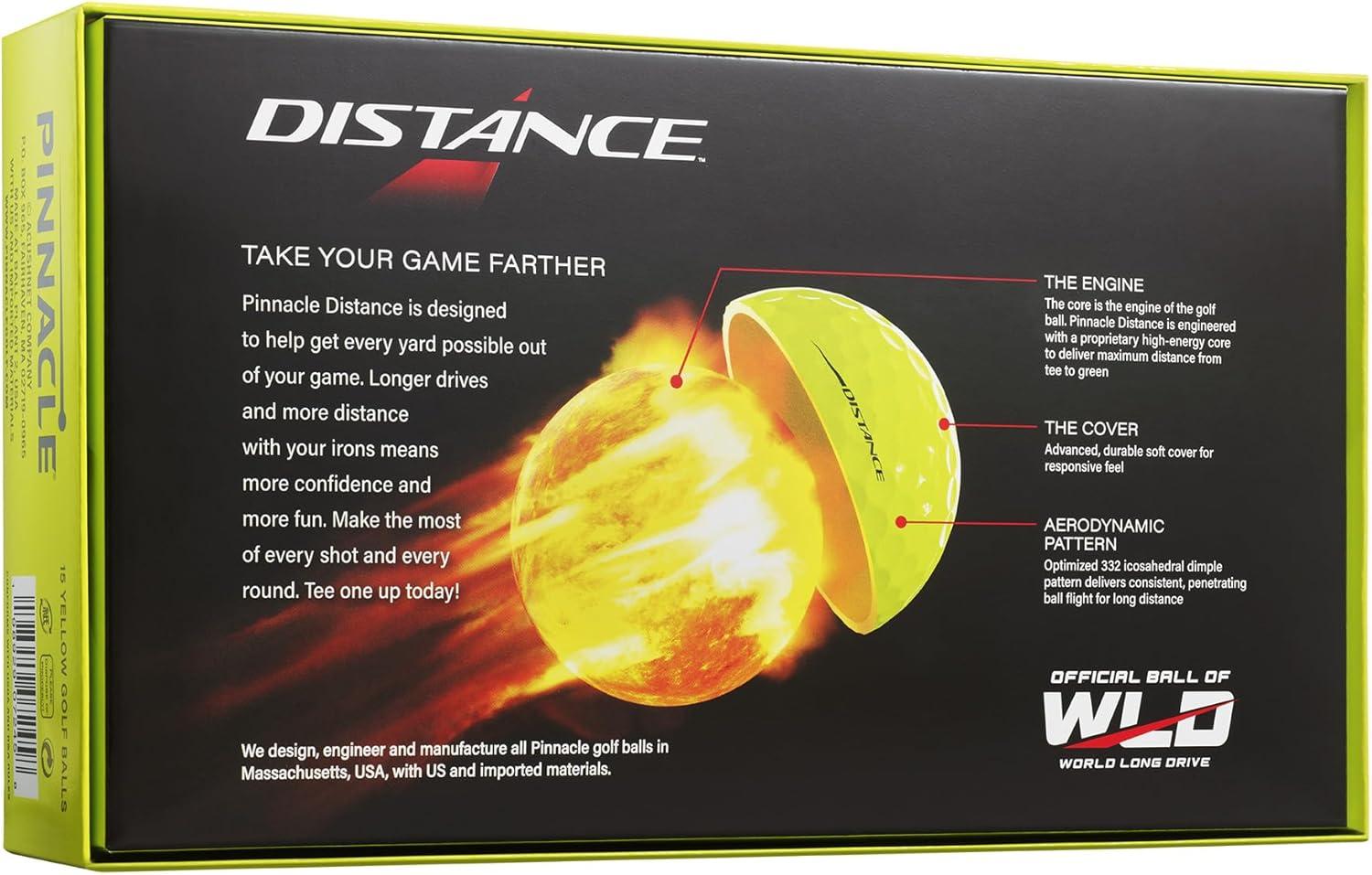 Pinnacle Distance 15-Ball Review: Quality, ​distance & Value