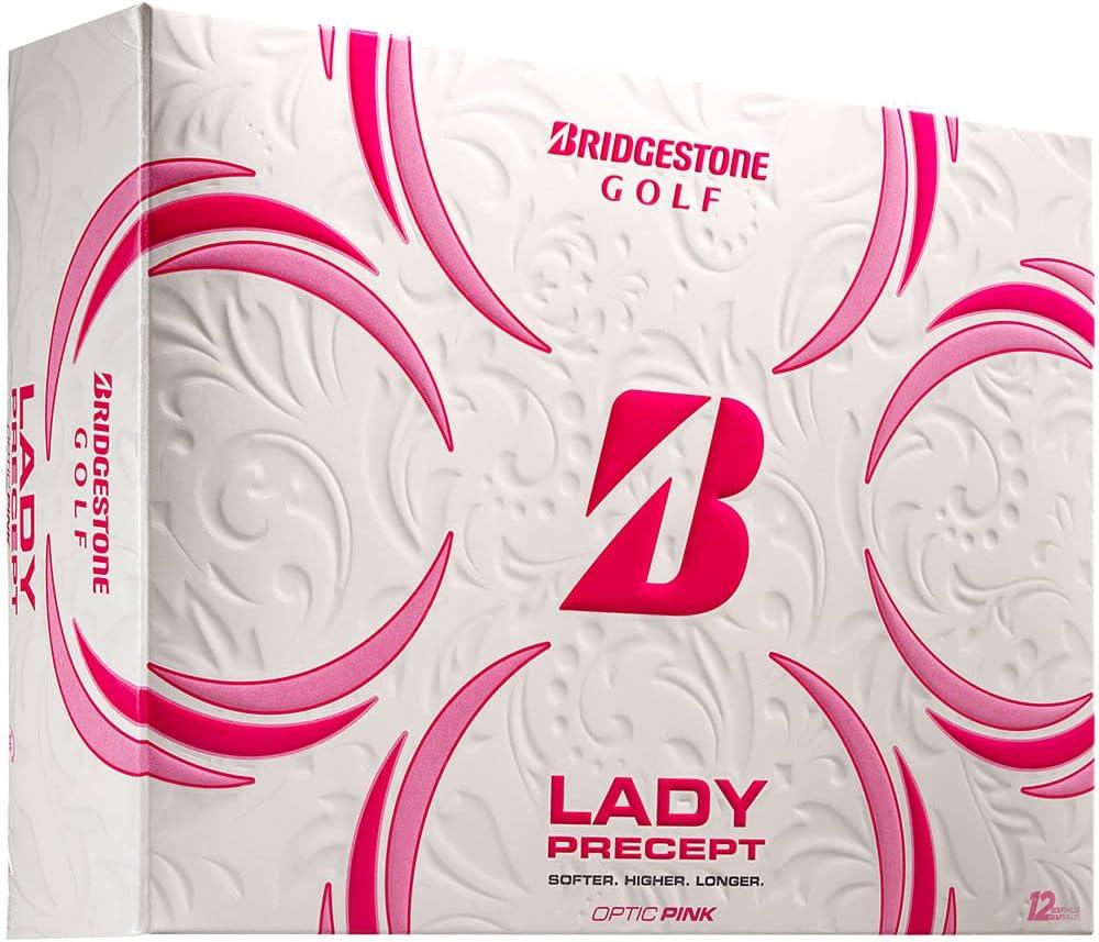 Bridgestone Ladies Precept Golf Balls: Soft, High, and Long