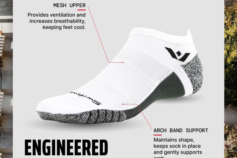 Top Swiftwick No-Show Socks for Golf & Running Performance
