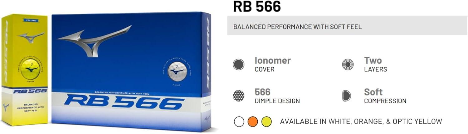 Mizuno 2024 RB 566 Golf Balls: Compare 3 Top options