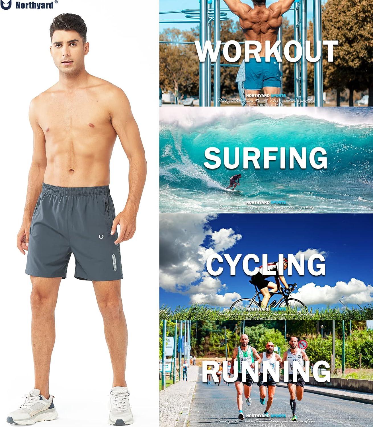 Top NORTHYARD Men's Running Shorts: Lightweight, Quick-Dry Picks